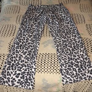 Cheetah Old Navy pajama pants